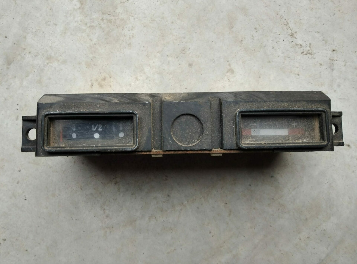 Bloc compteur jauge à essence et régulateur de charge Veglia 12V