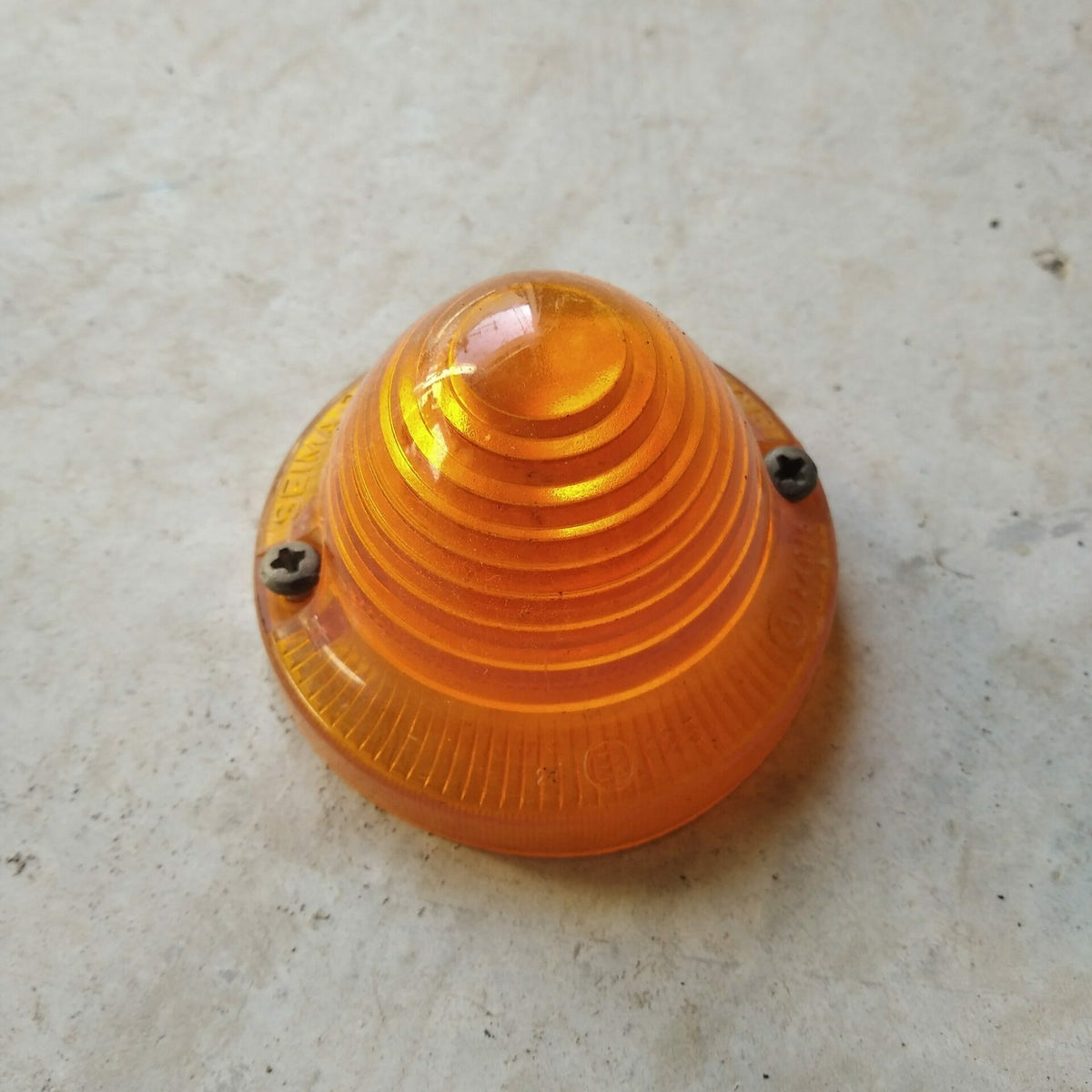 Cabochon de clignotant avant arrière Seima orange