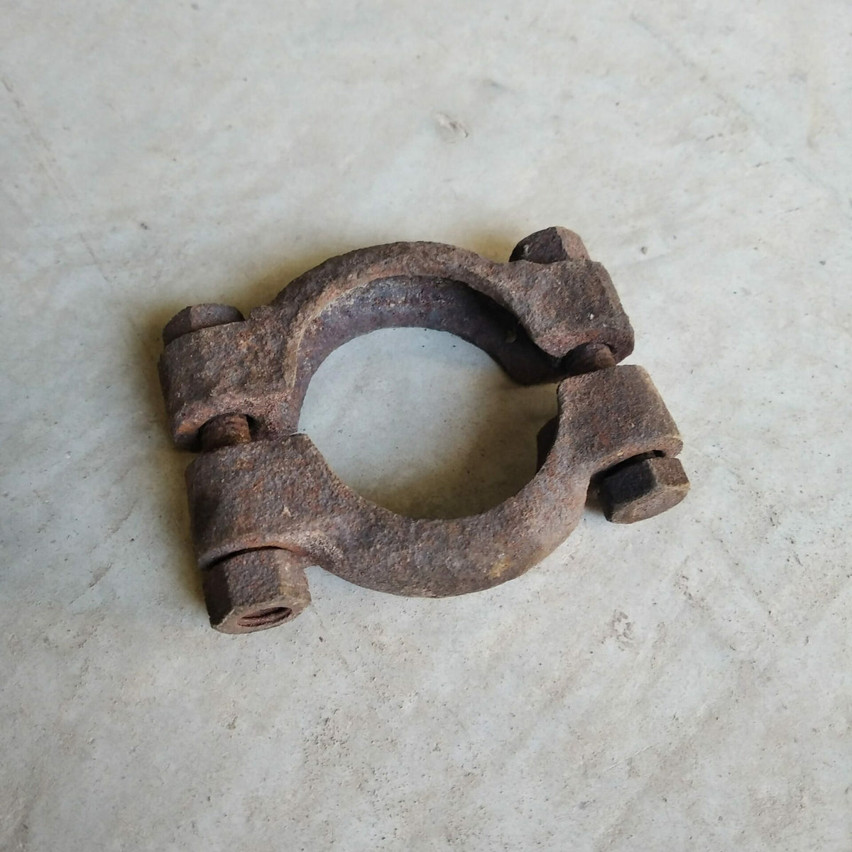 Collier d'échappement complet ancien modèle moteur 6V
