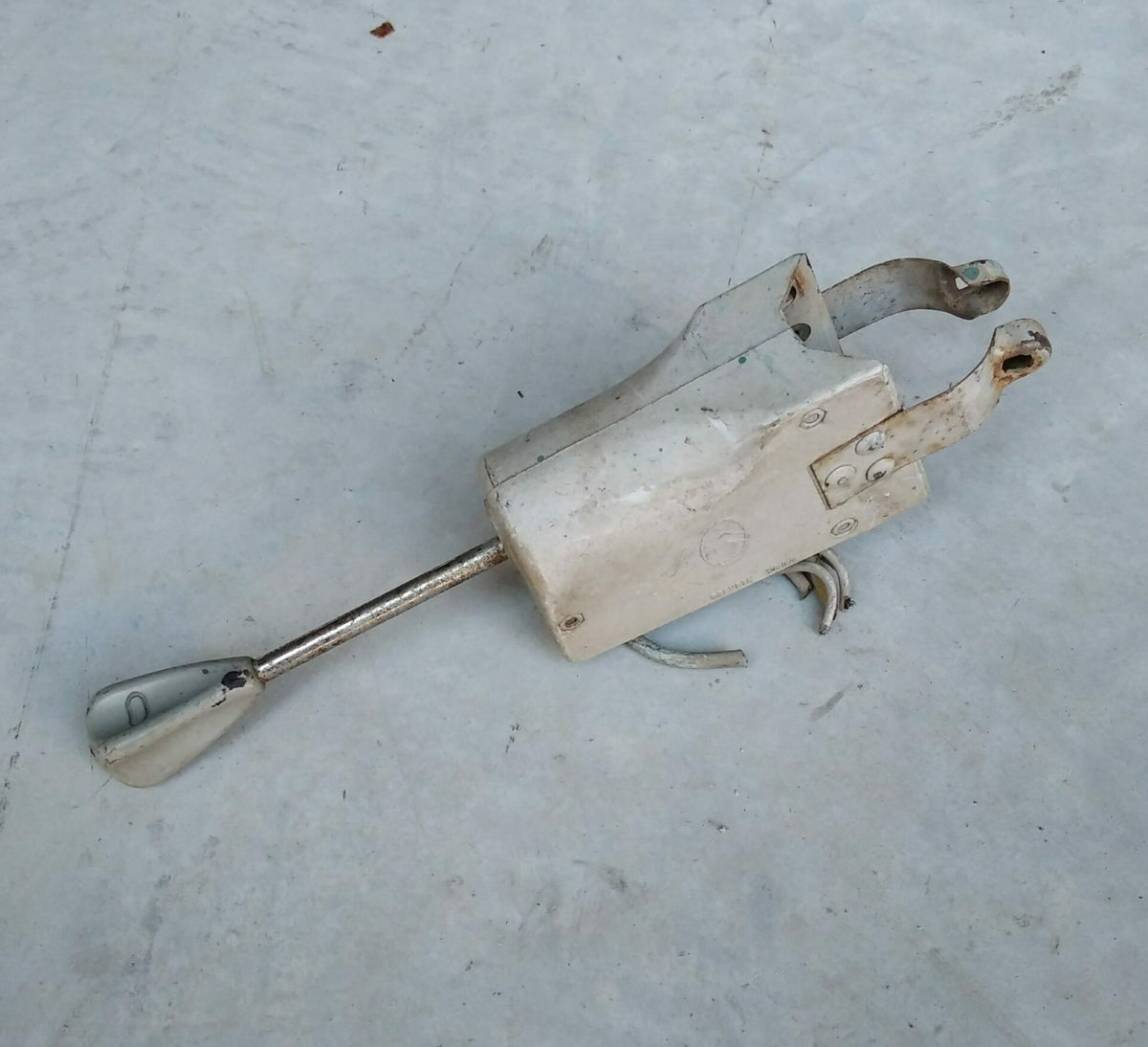 Commodo phare ancien modèle gris 2CV