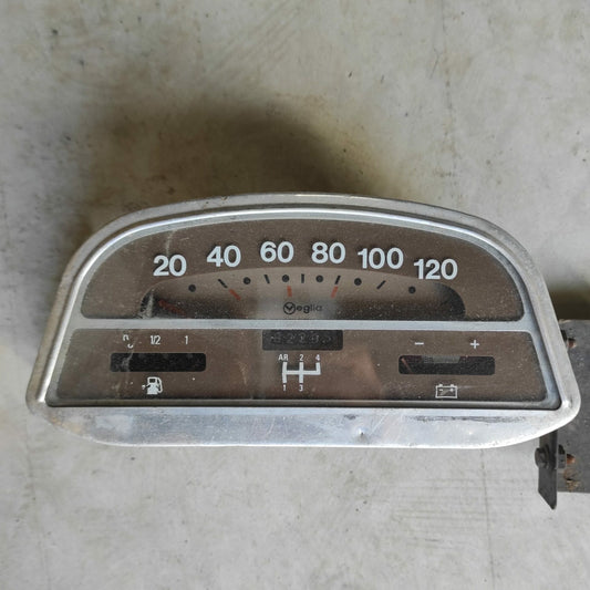 Grand compteur 12V fond marron Jaeger ou Veglia