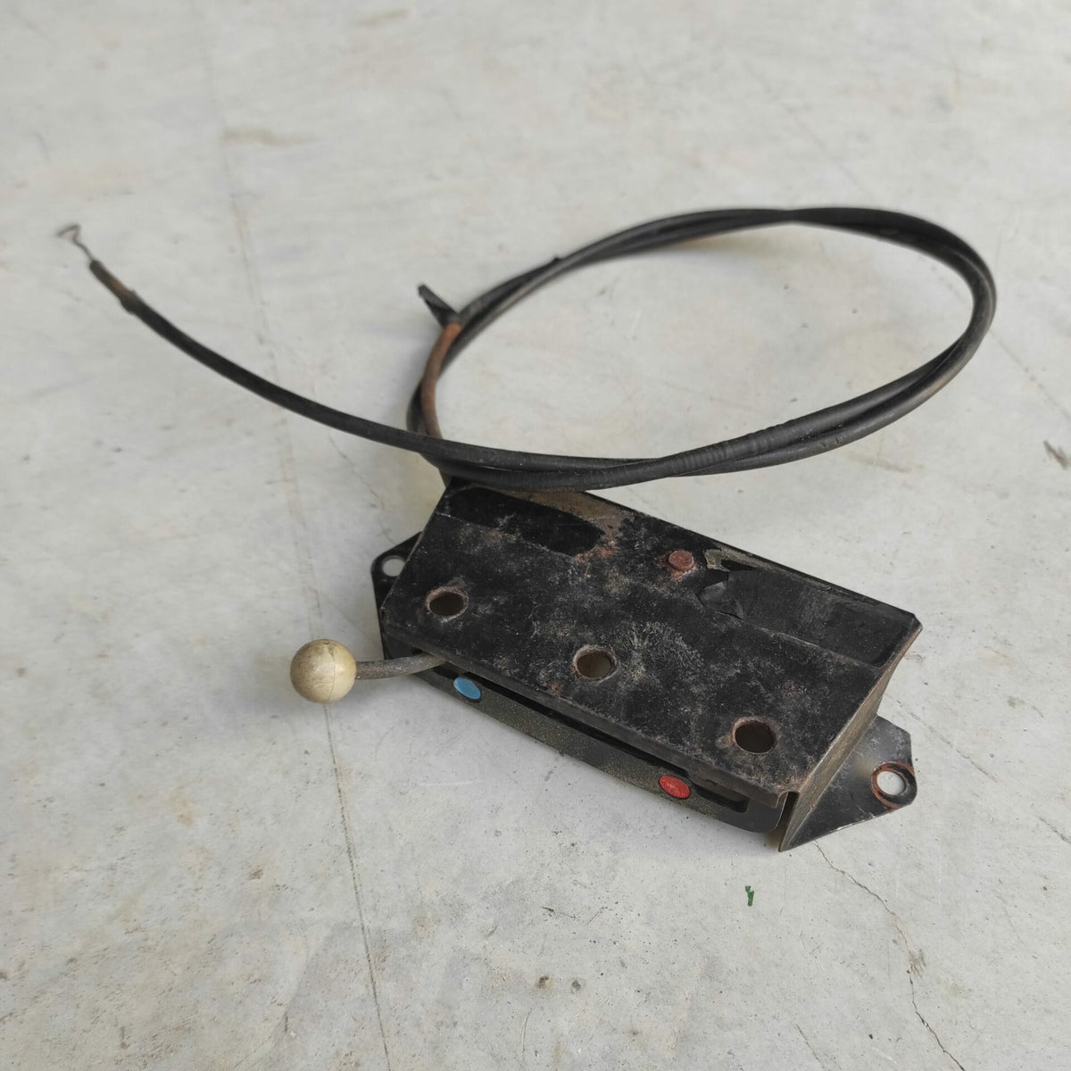 Manette de chauffage intérieur et câble