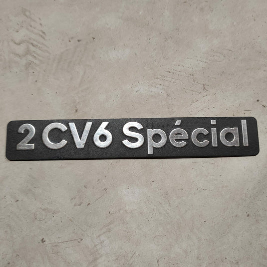 Monogramme à coller 2CV6 Spécial