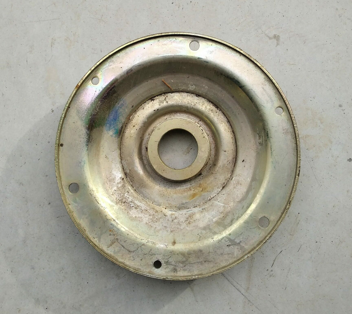 Platine poulie de ventilateur