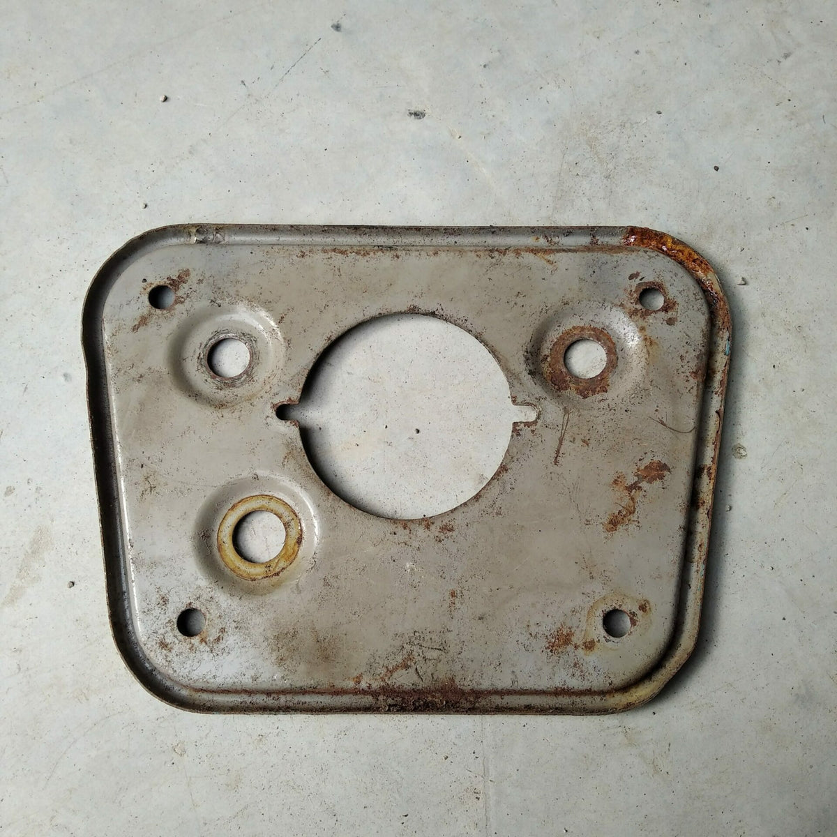 Tôle platine de support voltmètre 6V