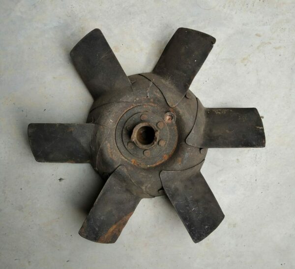 Hélice ventilateur 6 pales tôle ancien modèle