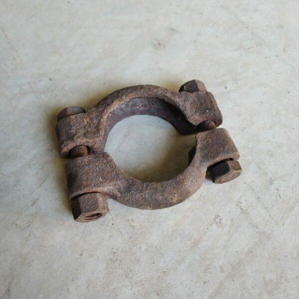 Collier d'échappement complet ancien modèle moteur 6V petit diamètre